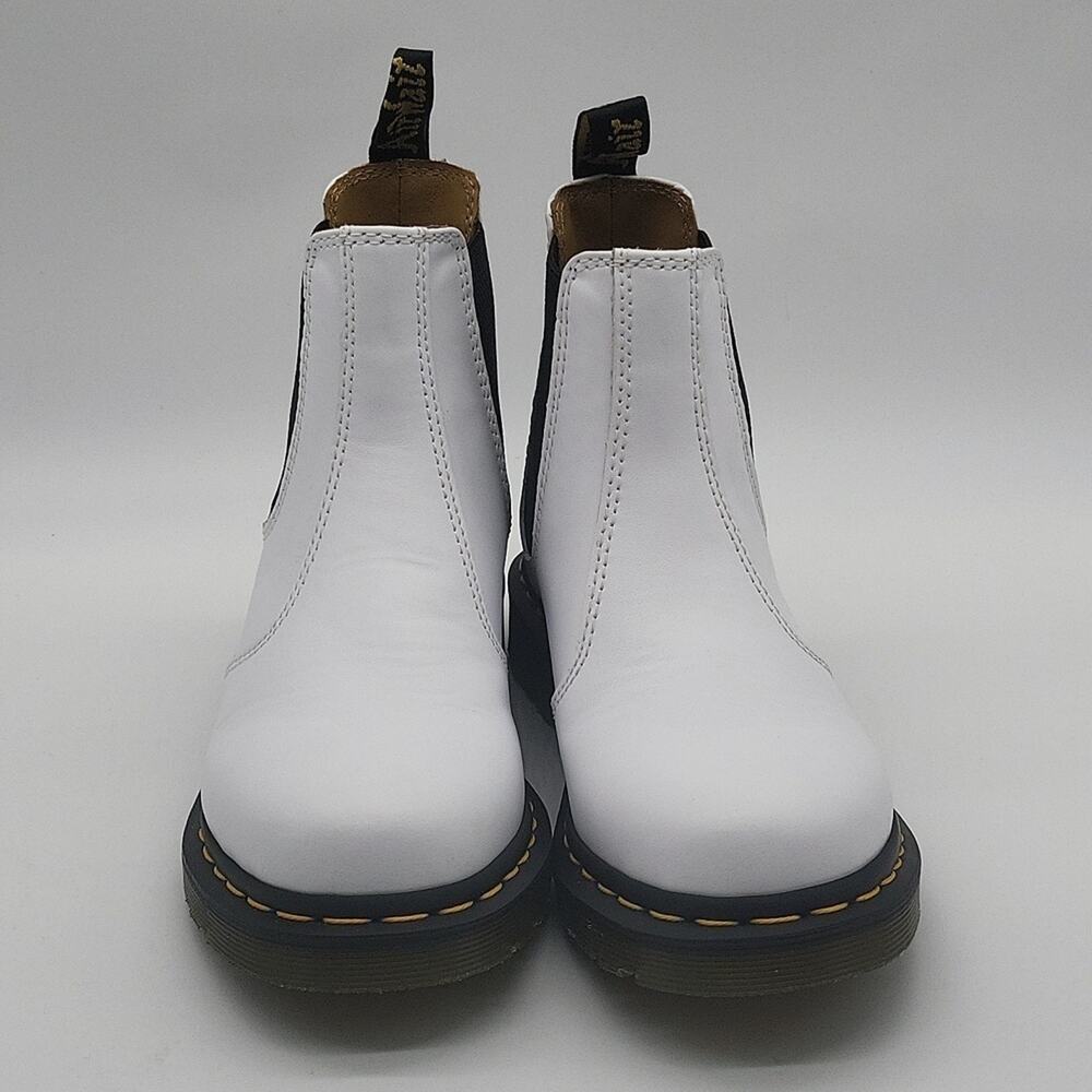 Dr. Martens Women's Chelsea Boots White Color Size 6 - Picture 4 of 11